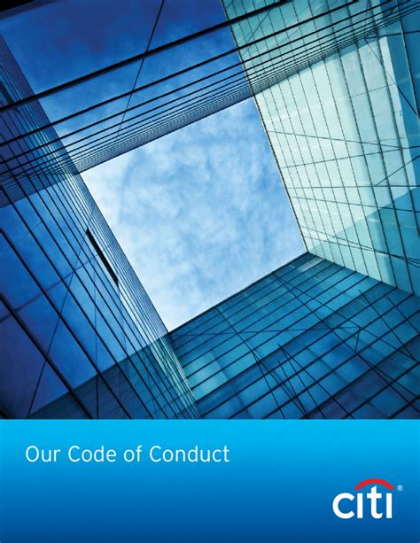 citibank code of conduct
